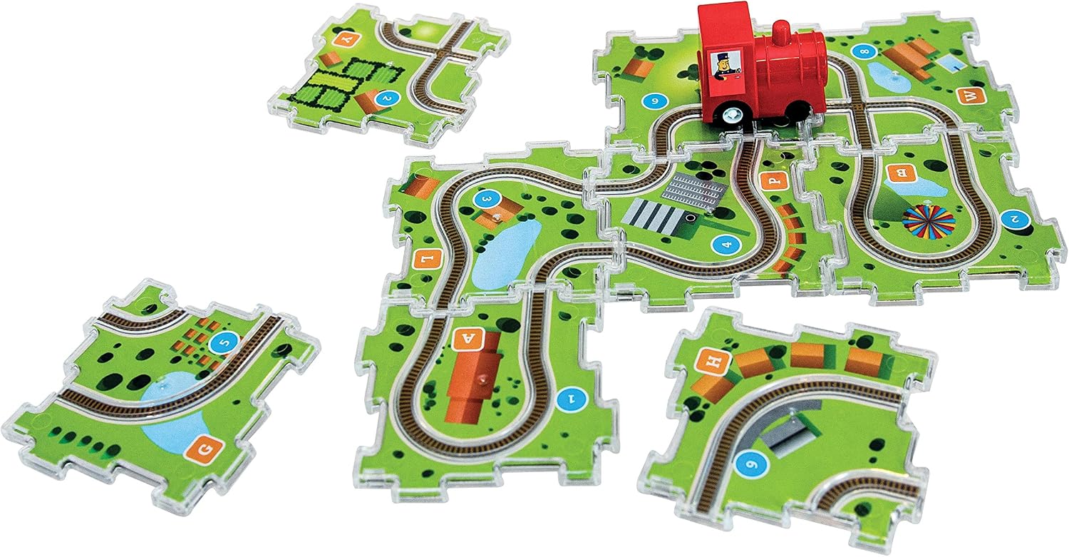 The Happy Puzzle Company WHIWTP The Brain Train Mathematical Train Set, Multicolored, 8.7 inches x 6.7 inches - Image 4