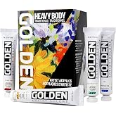 GOLDEN Heavy Body Acrylics Traditional Set, 8 Colors + Glazing Liquid | A selection of historically significant artist grade colors ideal for figurative painting.