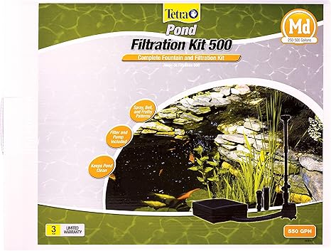tetra pond filter setup