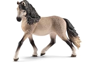 Schleich Horse Club, Realistic Horse Toys for Girls and Boys, Andalusian Mare Toy Horse Figurine, Ages 5+