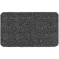 CLEAN MACHINE 10376911 Astroturf Dirt Trapper Doormat, 23.5" x 35.5", Flair Flint Gray