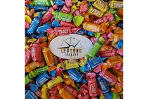 Tootsie Fruit Chews - 1 LB - Sweet Cherry, Lime, Lemon, Orange, and Vanilla, Individually Wrapped, Fresh! Packaged in a Re-sealable Bag by Leathnu Foundry