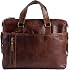 SID & VAIN Borsa tracolla porta pc vera pelle BRIGHTON grande XL I