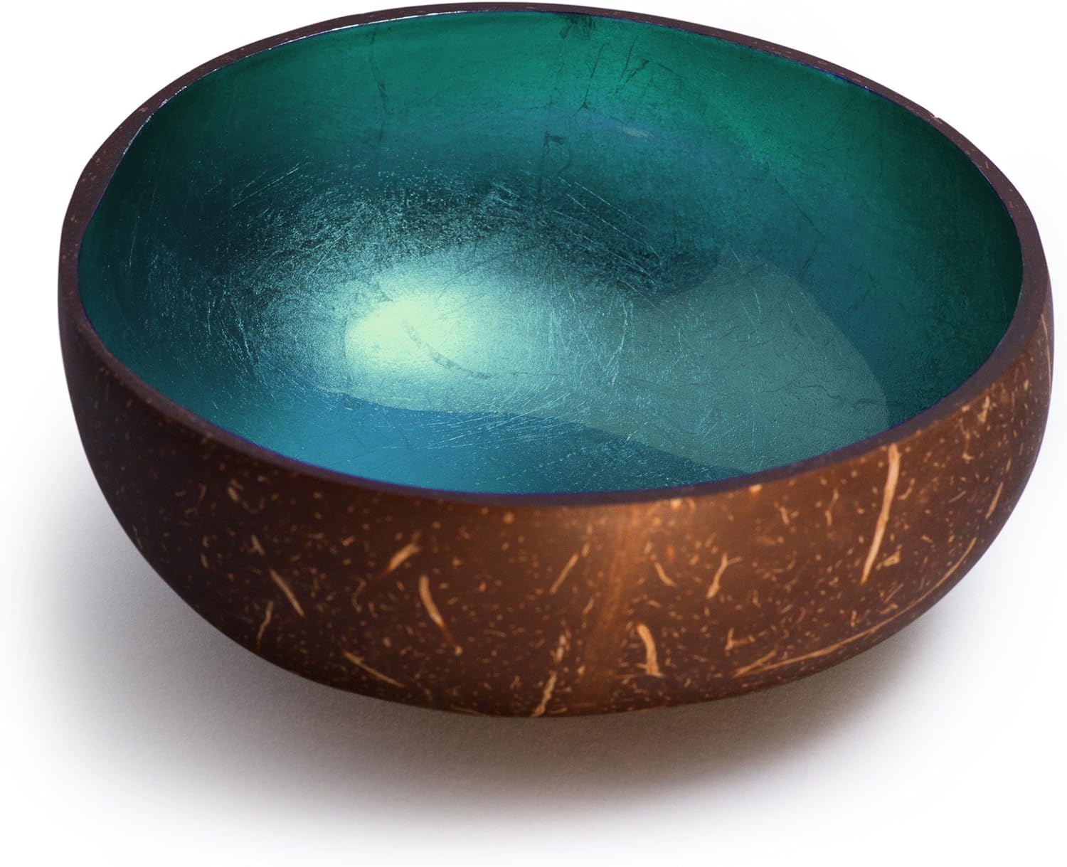 Cocobowl Shiny Coconut Decorative Bowl petrol Amazon.co.uk Kitchen