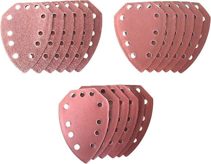 18 Mouse Sanding Sheets Sandpaper Set PHSZ18C3 IAN100605 Lidl Parkside