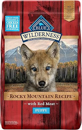 blue buffalo rocky mountain red meat puppy