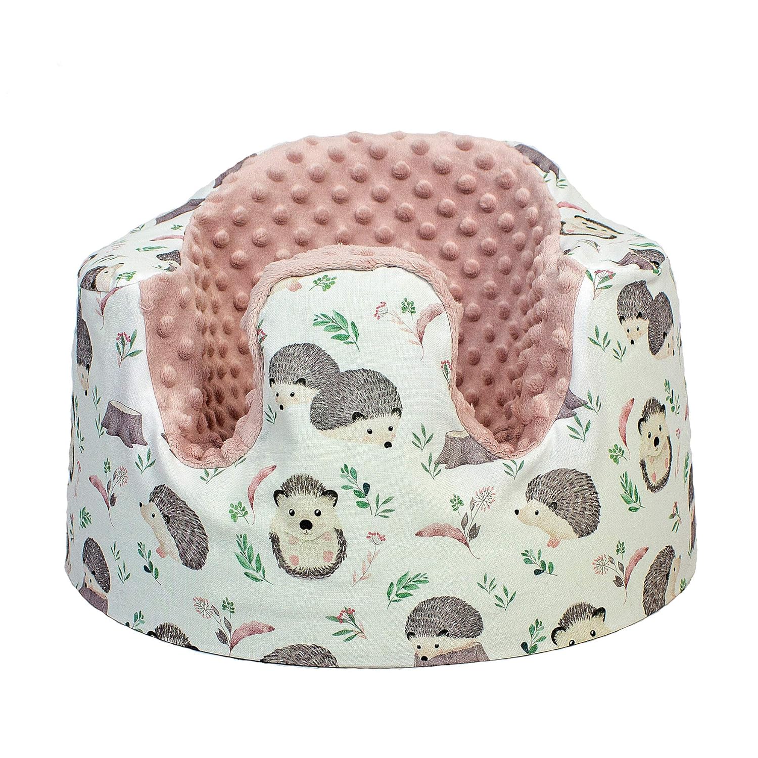 Hedgehogs Bumbo Seat Cover, Handmade Cover for Floor Seat