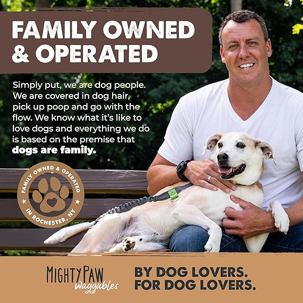 MIGHTY PAW NATURALS BULLY STICKS FOR SMALL & MEDIUM DOGS – GRASS FED BEEF CHEWS. BULLY STICKS FOR LARGE DOGS. LOWER ODOR STICK TREAT. SINGLE INGREDIENT (6″ – 10 PACK)