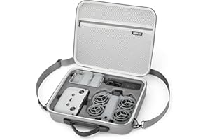 STARTRC Carrying Case for DJI Neo 2 Accessories, Portable PU Protective Shoulder Bag for DJI Neo 2 Fly More Combo, Compatible