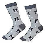 Border Collie Socks -200 Needle Count - Soft Combed