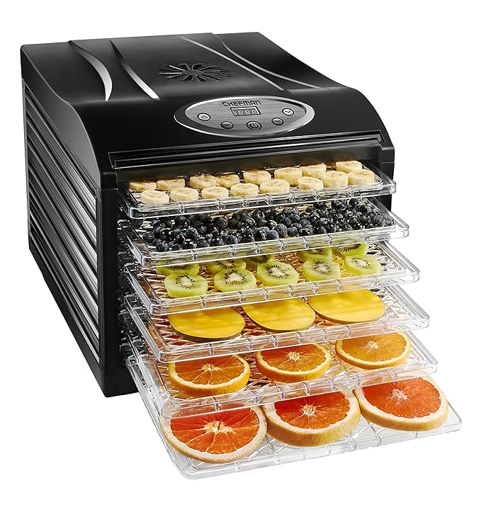 Chefman Food Dehydrator Machine Professional Electric MultiTier Food