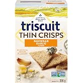 Triscuit Thin Crisps, Parmesan Garlic, 200g/7.1oz (Imported from Canada)