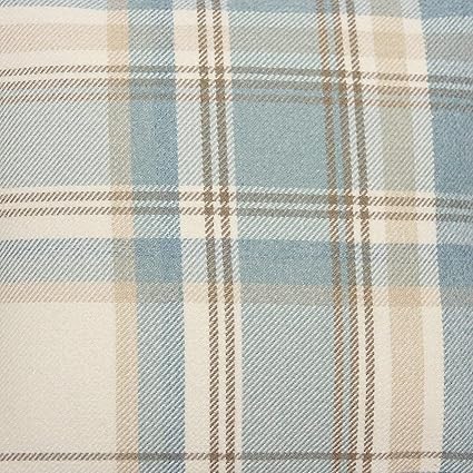McAlister Textiles - Signature Kollektion | Heritage Stoff im Tartan-Muster kariert in Enteneiblau 140cm Breite | per Meter |