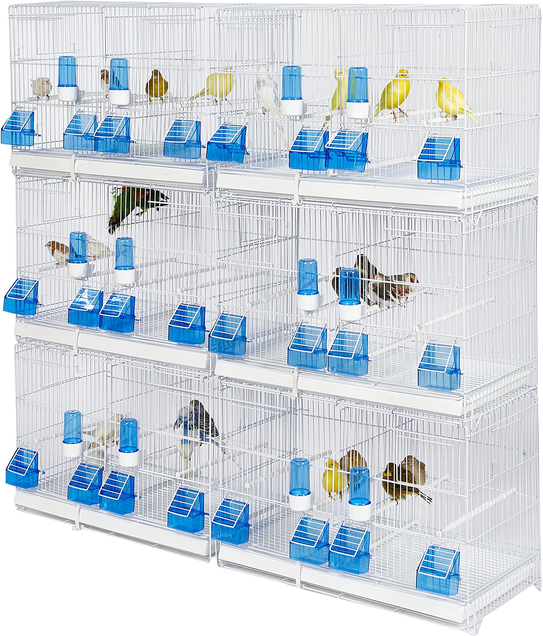 Kookaburra Hawthorn Breeding Cages Set of 6 - For Finch Canary Budgie Etc