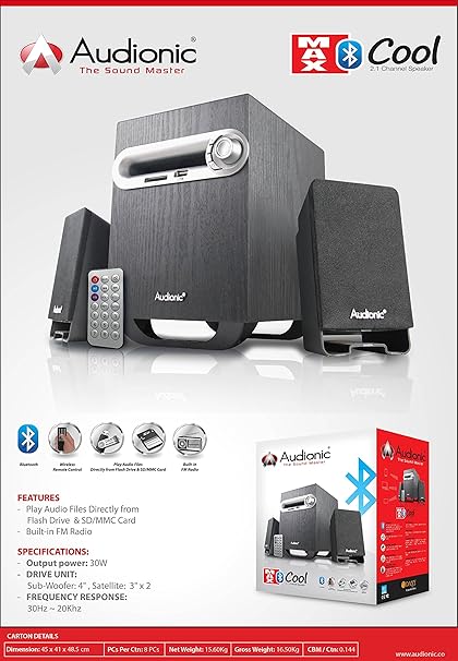 audionic speaker remote