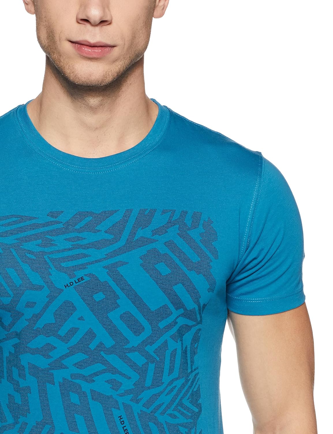 lee men's printed slim fit t-shirt