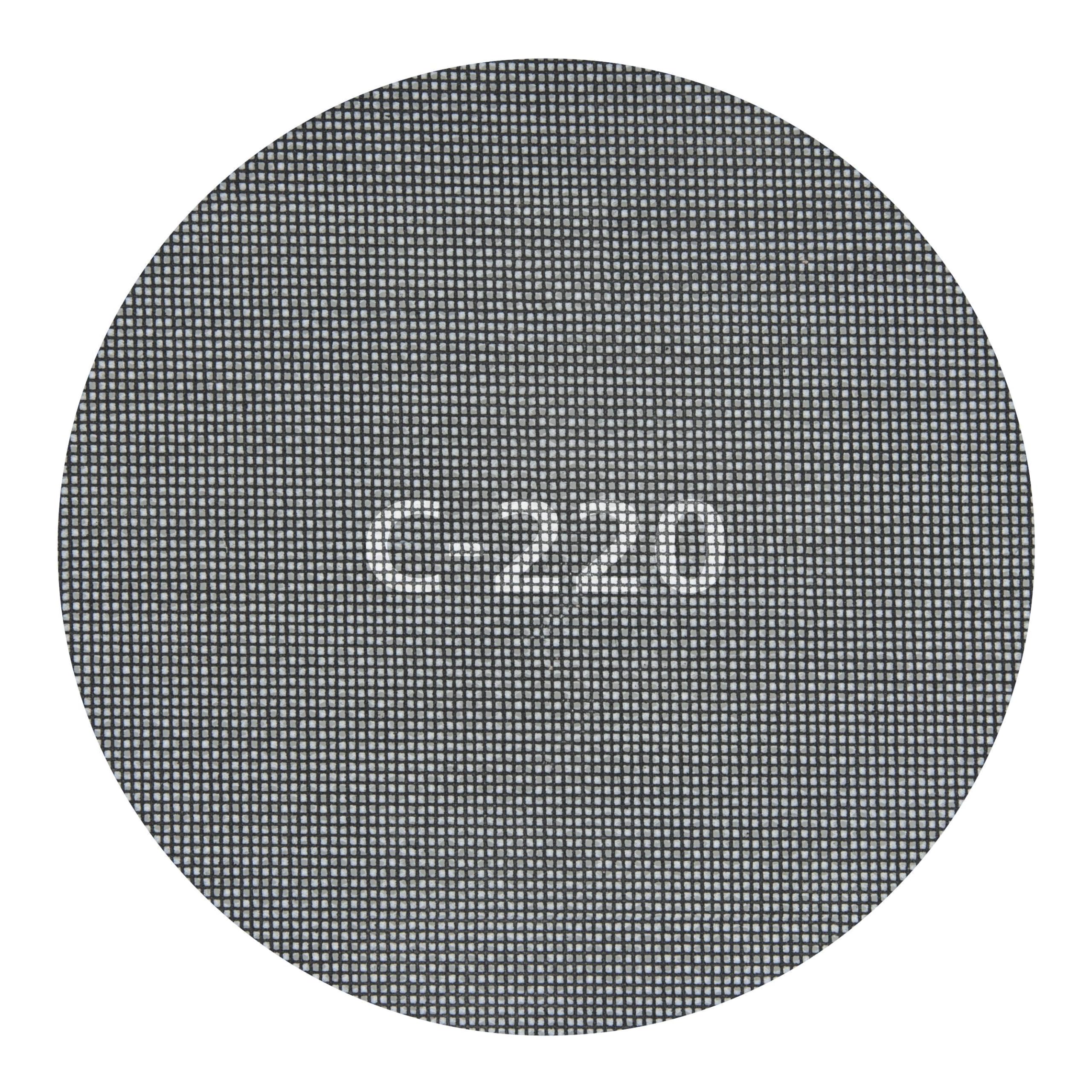 wolfcraft 5 Easy-Fix Sanding Pads for Plasterboard, Ø 225 mm, grain 220 I 2288000