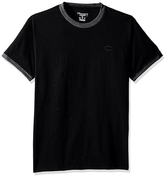 Champion Mens Classic Jersey Ringer Tee - 