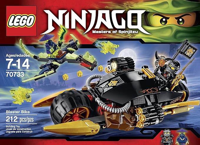lego ninjago blaster bike