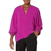 Trina Turk Womens Relaxed BlouseBlouse