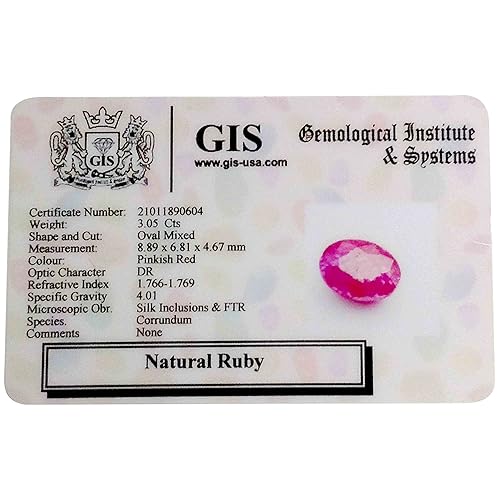 Buy Haritika Third Party International Labs Certified 3 05 Ct Natural Ruby Manikya Gemstones At Best Price In India At Amazon In