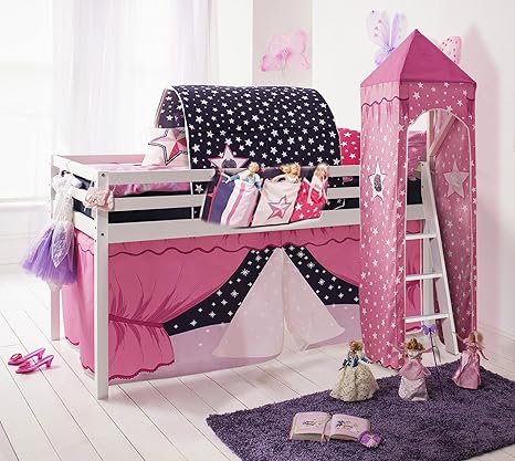 Noa And Nani Midsleeper Cabin Bed With Showtime Tent Tunnel