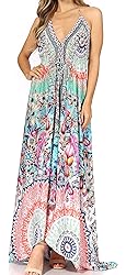 Sakkas 1817 - Lizi Womens Maxi High-Low Halter