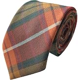 Great British Tie Club Men's Buchanan Scottish Tartan Neck Tie