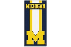 Officially Licensed NCAA Zone Read Beach Towel, Multiple Colors, 30" x 60"