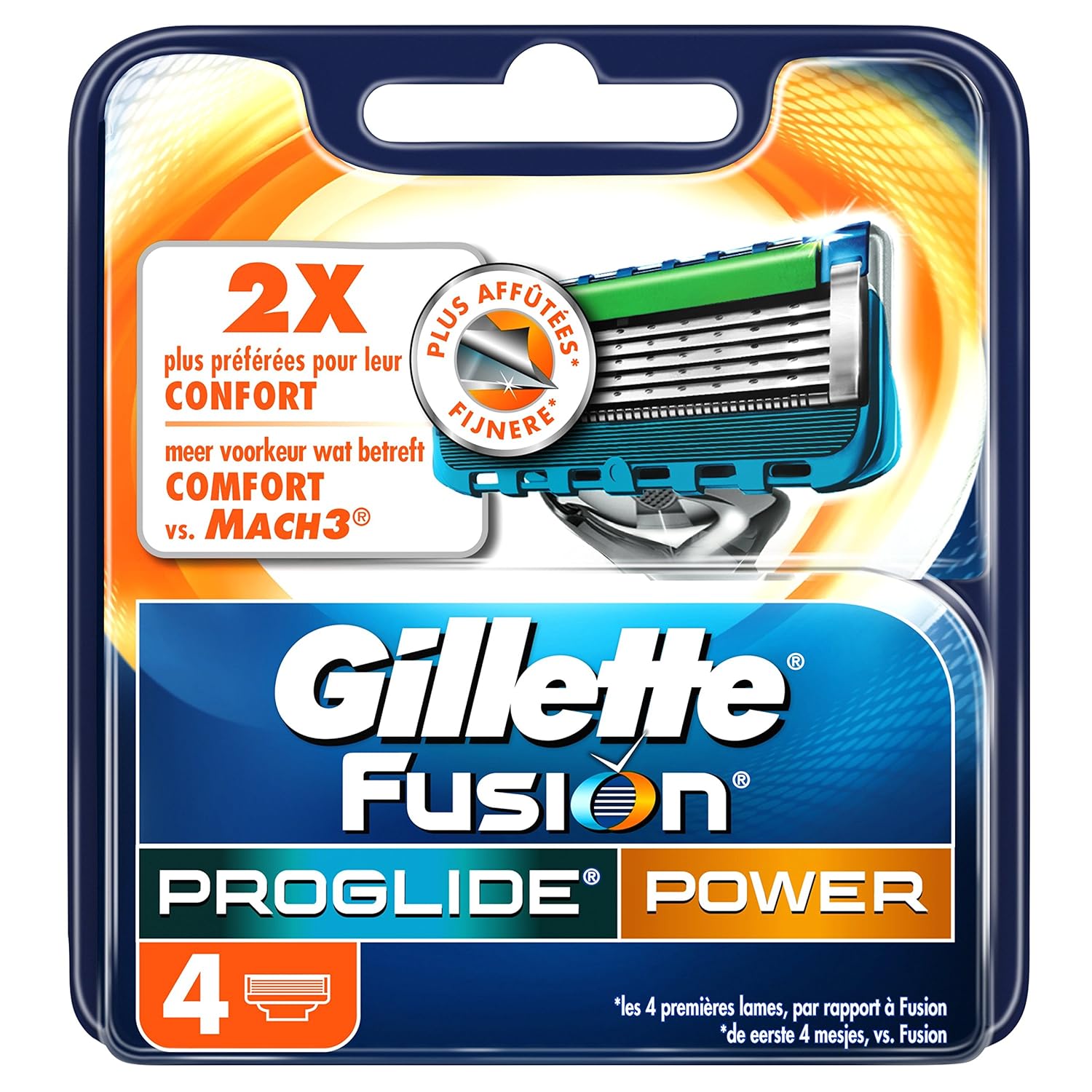 Gillette Fusion Proglide Power Razor Blades For Men Uk Health And Personal Care