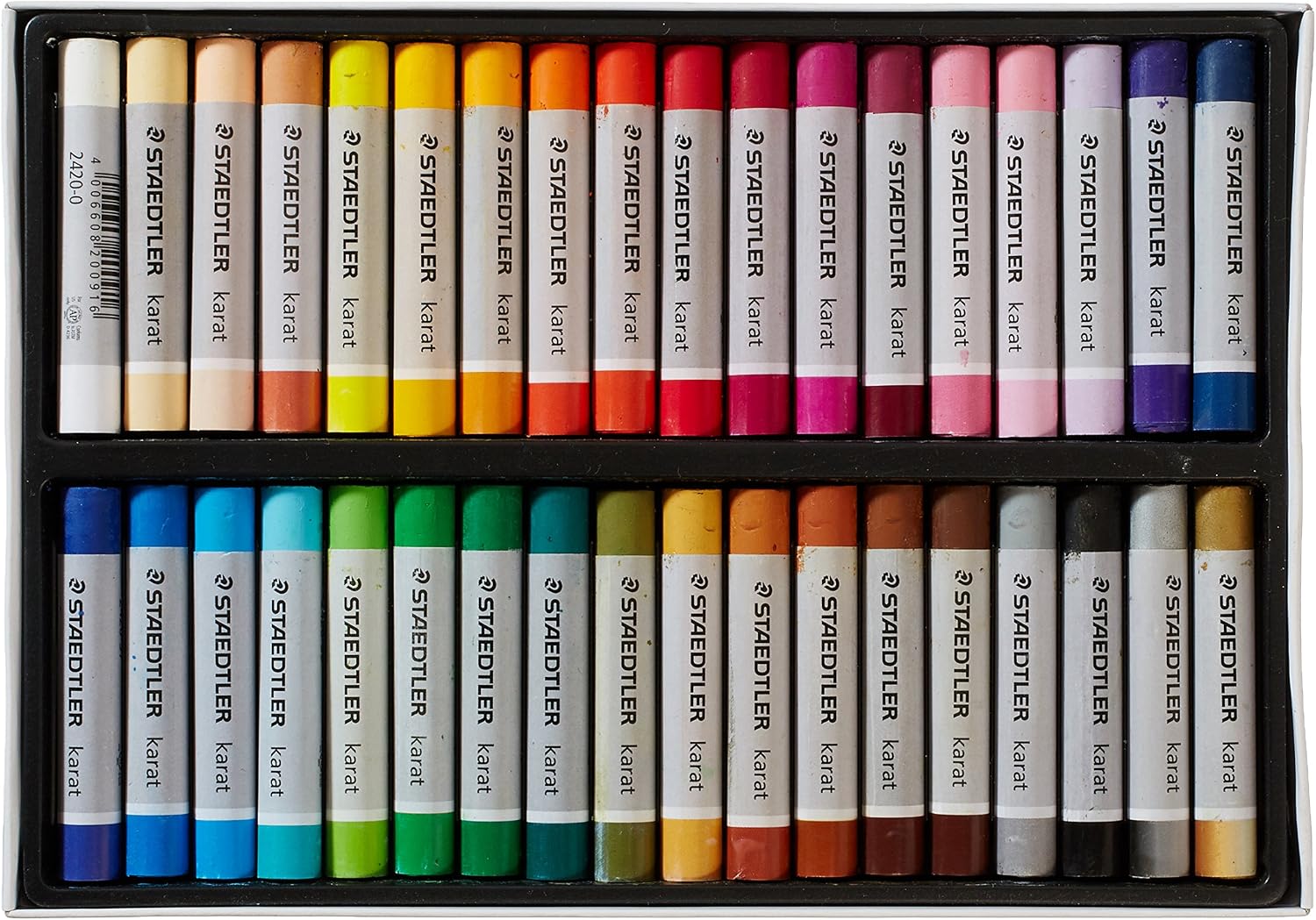 STAEDTLER 2420 C36 Design Journey Oil Pastels - Assorted Colours (Pack of 36), multicolor, 36 count (Pack of 1) - Image 3