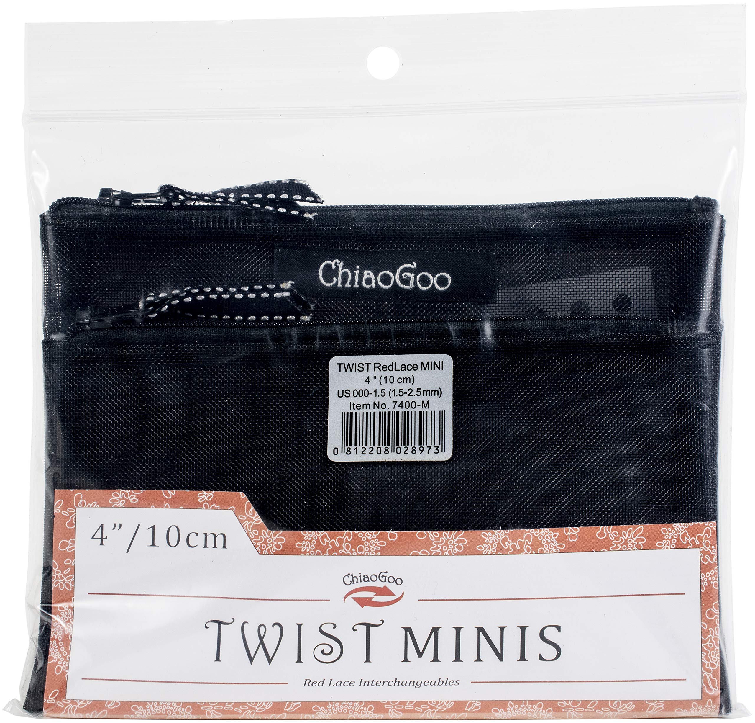 ChiaoGoo Twist Lace Inter. Needle Set 10cm 1.50-2.50mm - 1pc
