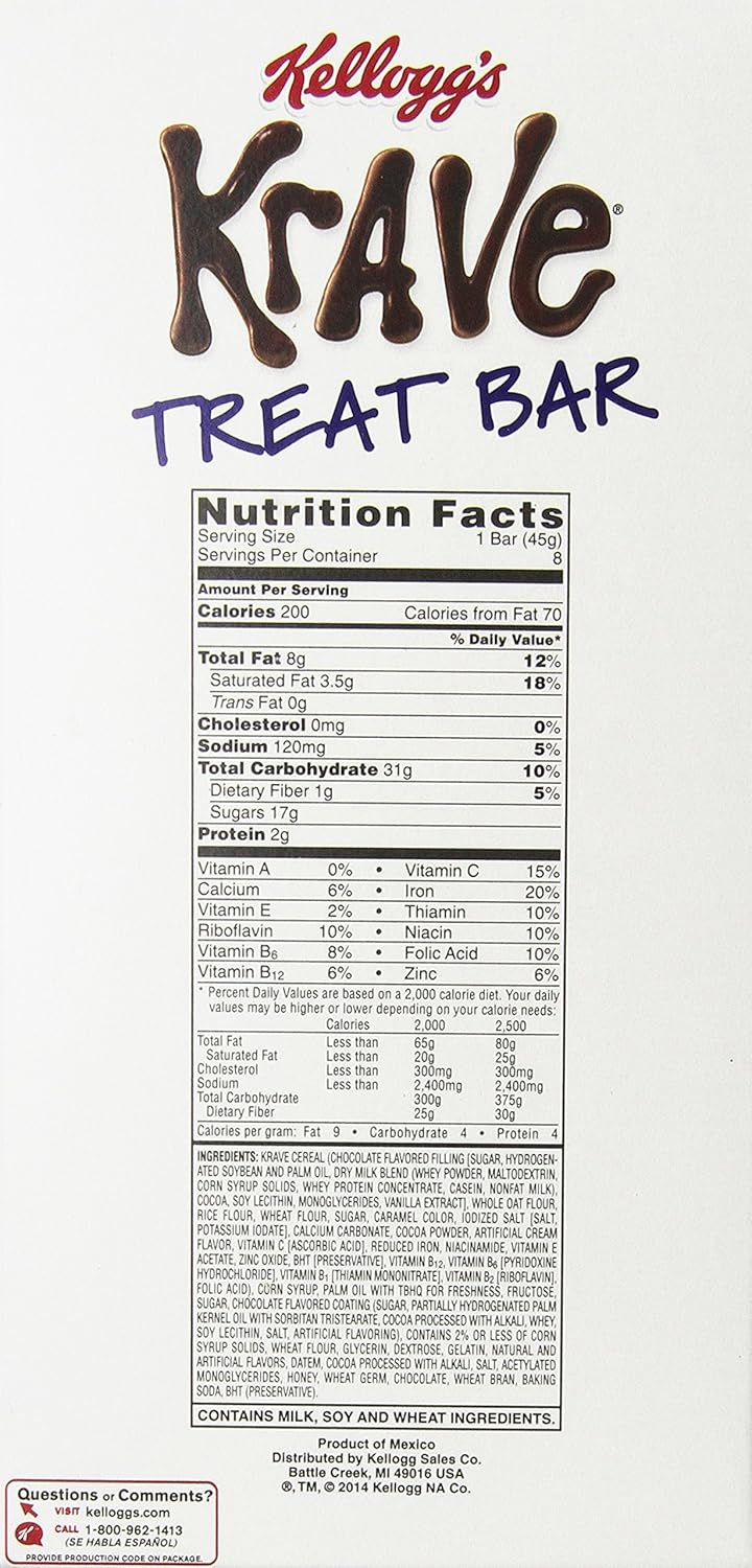 Krave Cereal Nutrition Review Besto Blog