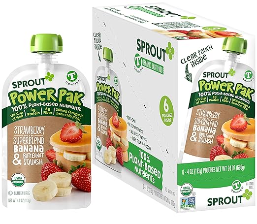 sprout baby food pouches