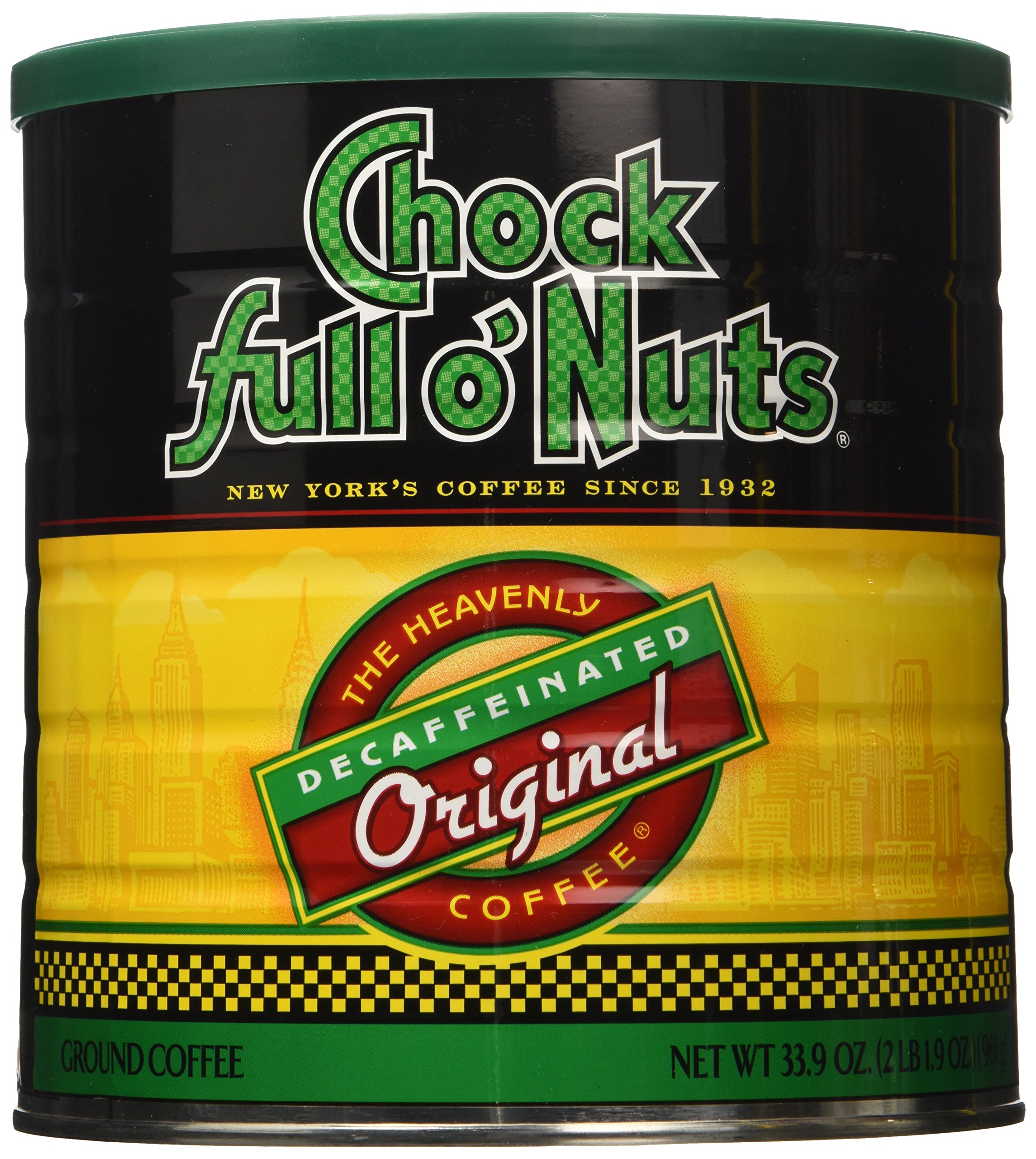 Chock Full O Nuts Ground Coffee, Original Blend, 48 Ounce