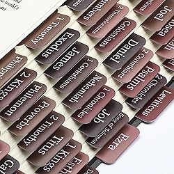 Mr. Pen- Bible Tabs, 75 Tabs, Hot Chocolate