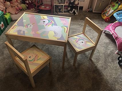 personalised table and chairs for toddlers