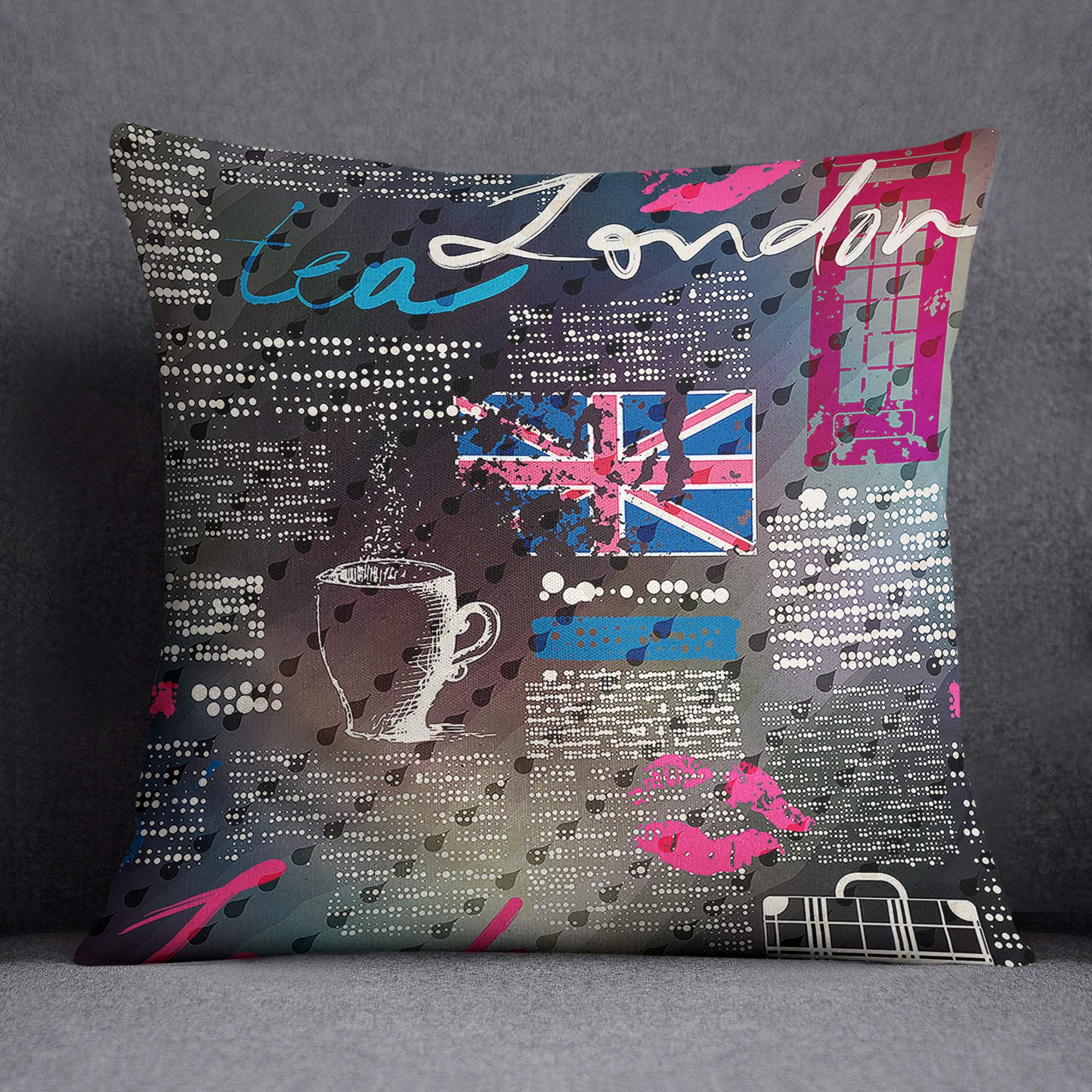 Bonamaison Decorative Cushion Cover, Multi, 45x45