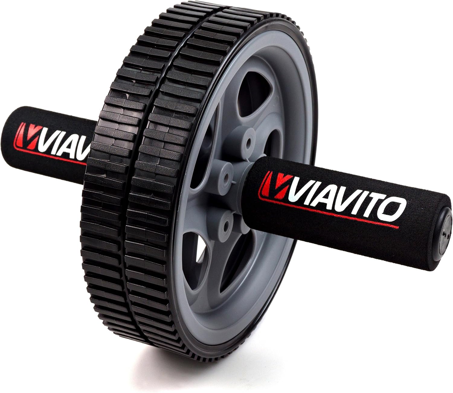 VIAVITO Ab Exercise Wheel, Black/Grey - Image 5