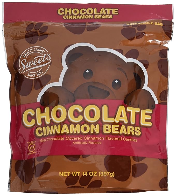Chocolate Cinnamon Bears 14 Oz Grocery & Gourmet Food