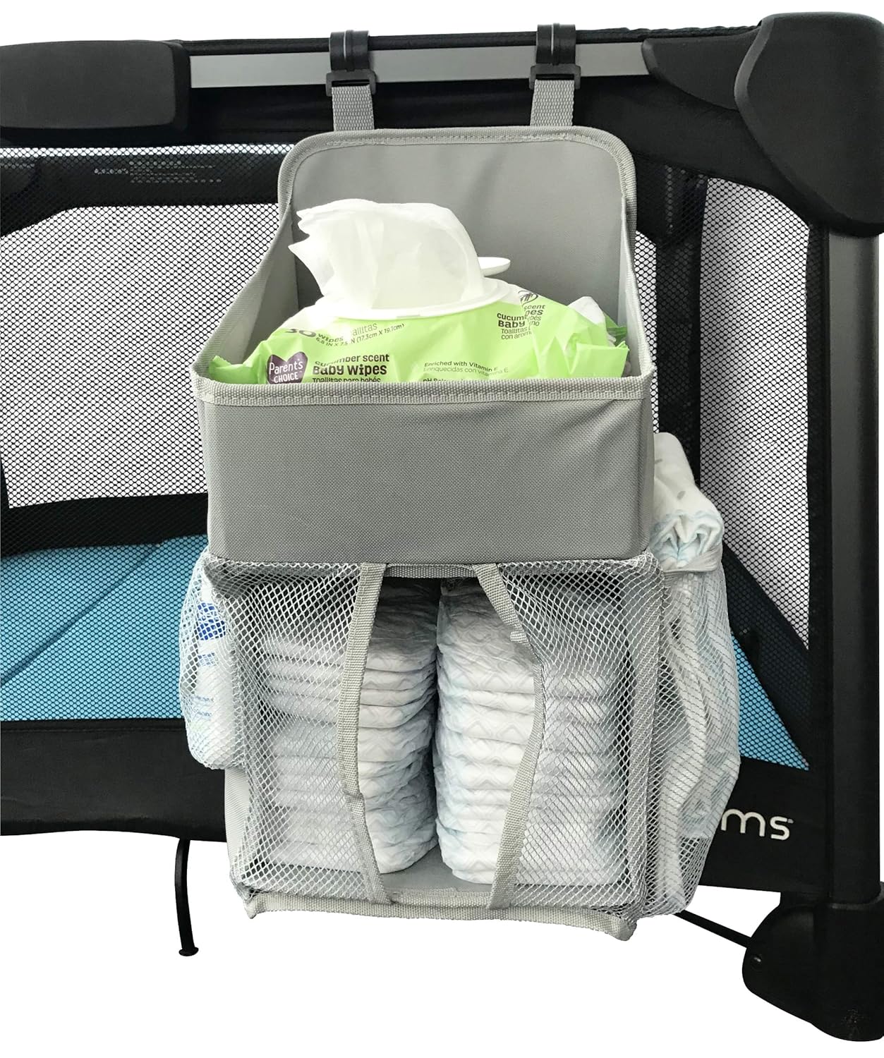 graco pack n play side storage
