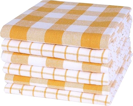 Woven cotton dish towels Clearance