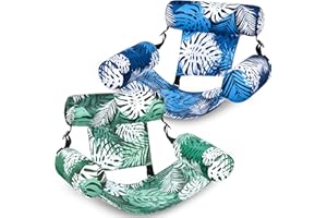 SLOOSH Inflatable Pool Floats Adult,2 Packs Floating Lounge Chairs,Blow up Pool Noodles for Adult Heavy Duty,Floating Chair f