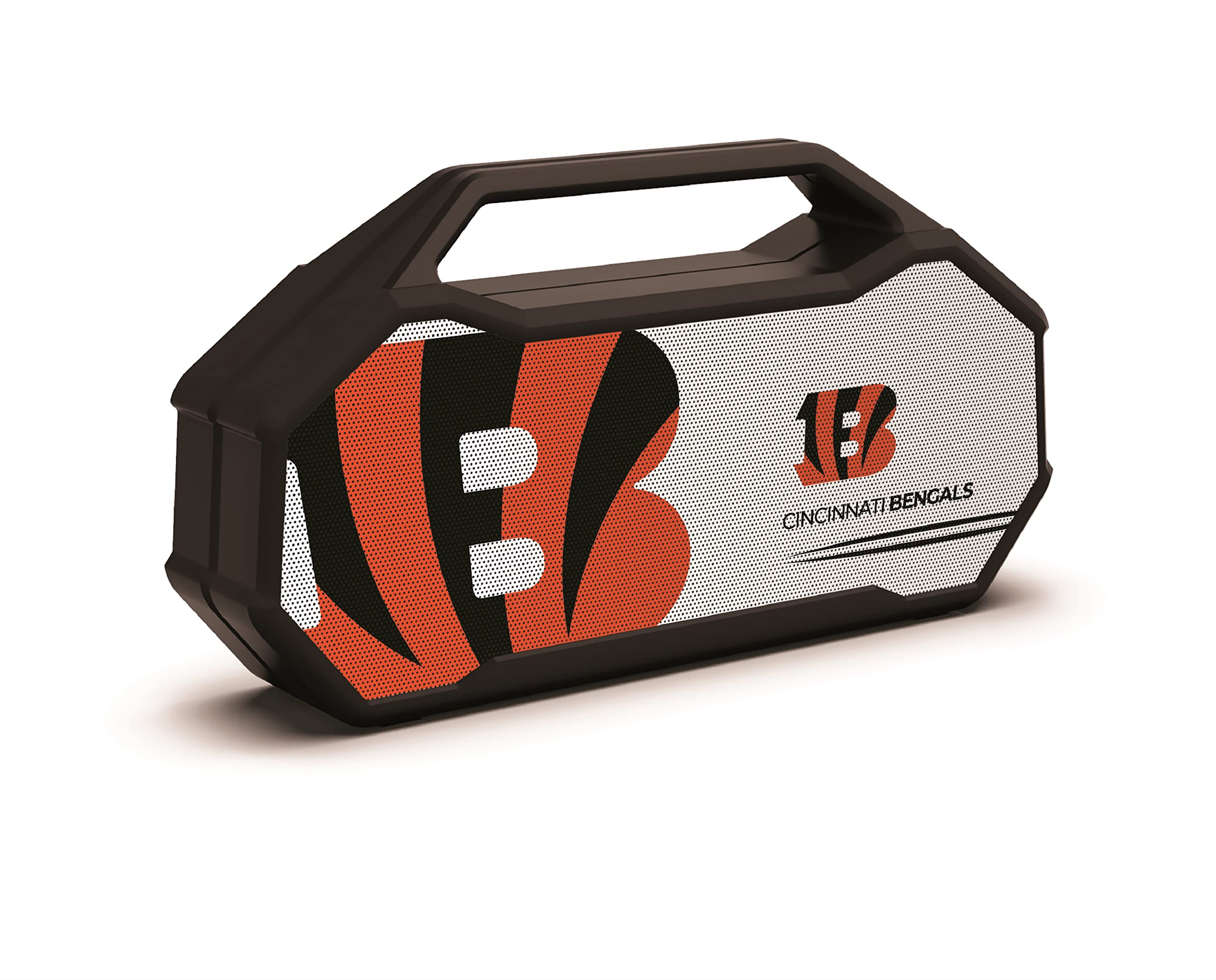 NFL Cincinnati Bengals XL Wireless Bluetooth Speaker, Team Color Image