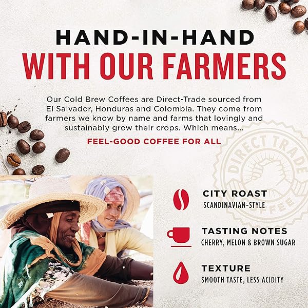 CALIFIA FARMS – UNSWEETENED COLD BREW COFFEE CONCENTRATE, 32 OZ, 100% ARABICA, SHELF STABLE, PLANT BASED, VEGAN, GLUTEN FREE, NON GMO, SUGAR FREE, ICED COFFEE
