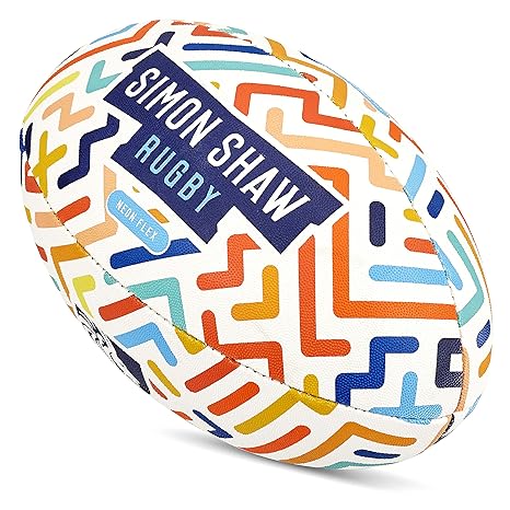 Simon Shaw - Balón de Rugby para Rugby (Talla 3): Amazon.es ...