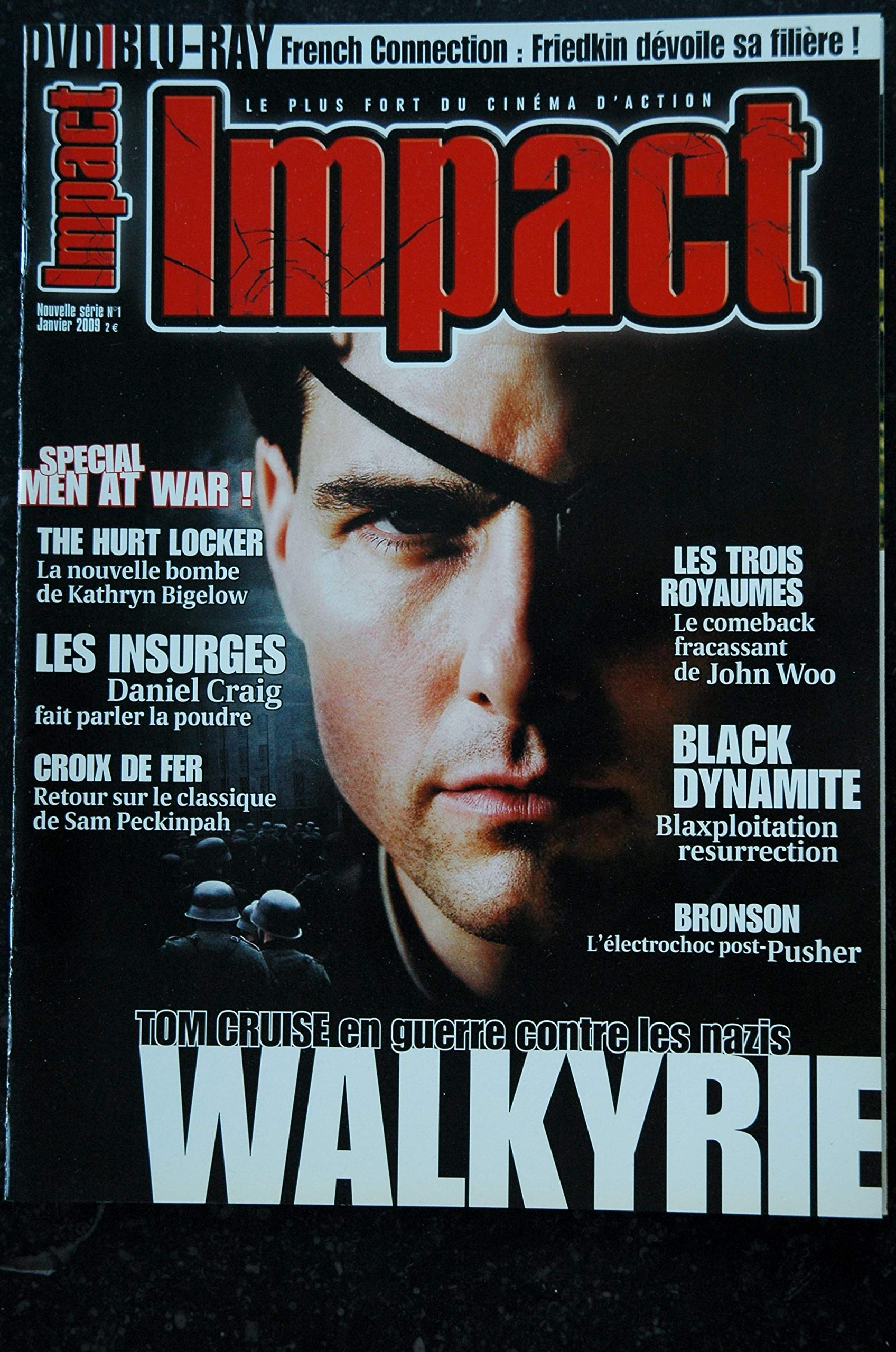Mad Movies Impact 09 01 Tom Cruise Walkyrie Daniel Craig John Woo Bronson Les Tresors D Emmanuelle 3701315997395 Amazon Com Books