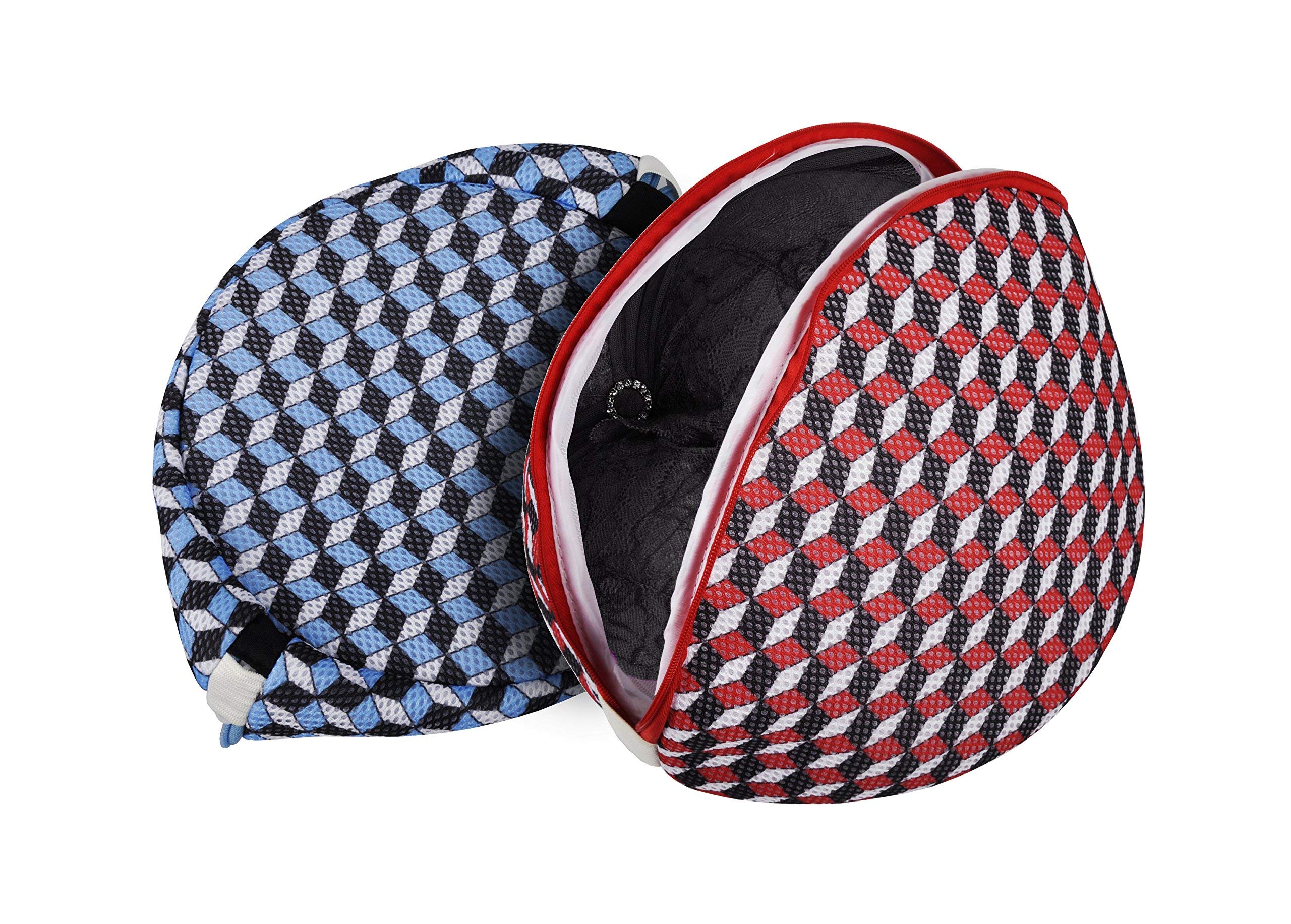 Large Size Bra Wash Bags, Dalykate Mesh Big Bra Laundry Bags with Premium Zipper, Clothing Washing Bags for Bras Lingerie, Laundry,Stocking, Underwear and Delicates Set of 2 for Women