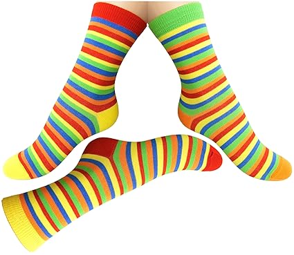 Loonysocks, 3 Paar farbenfrohe Damensocken & Mädchensocken mit hohem Baumwollanteil mehrfarbig