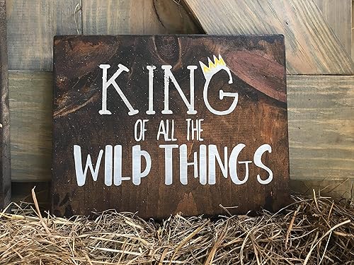 Amazon Com Where The Wild Things Are Nursery Sign Nursery Decor